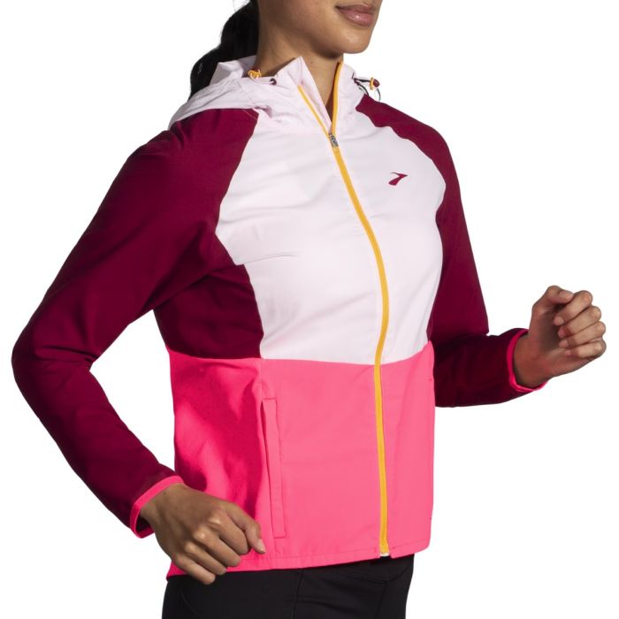 Brooks Dame Jakker Canopy Jacket Rød