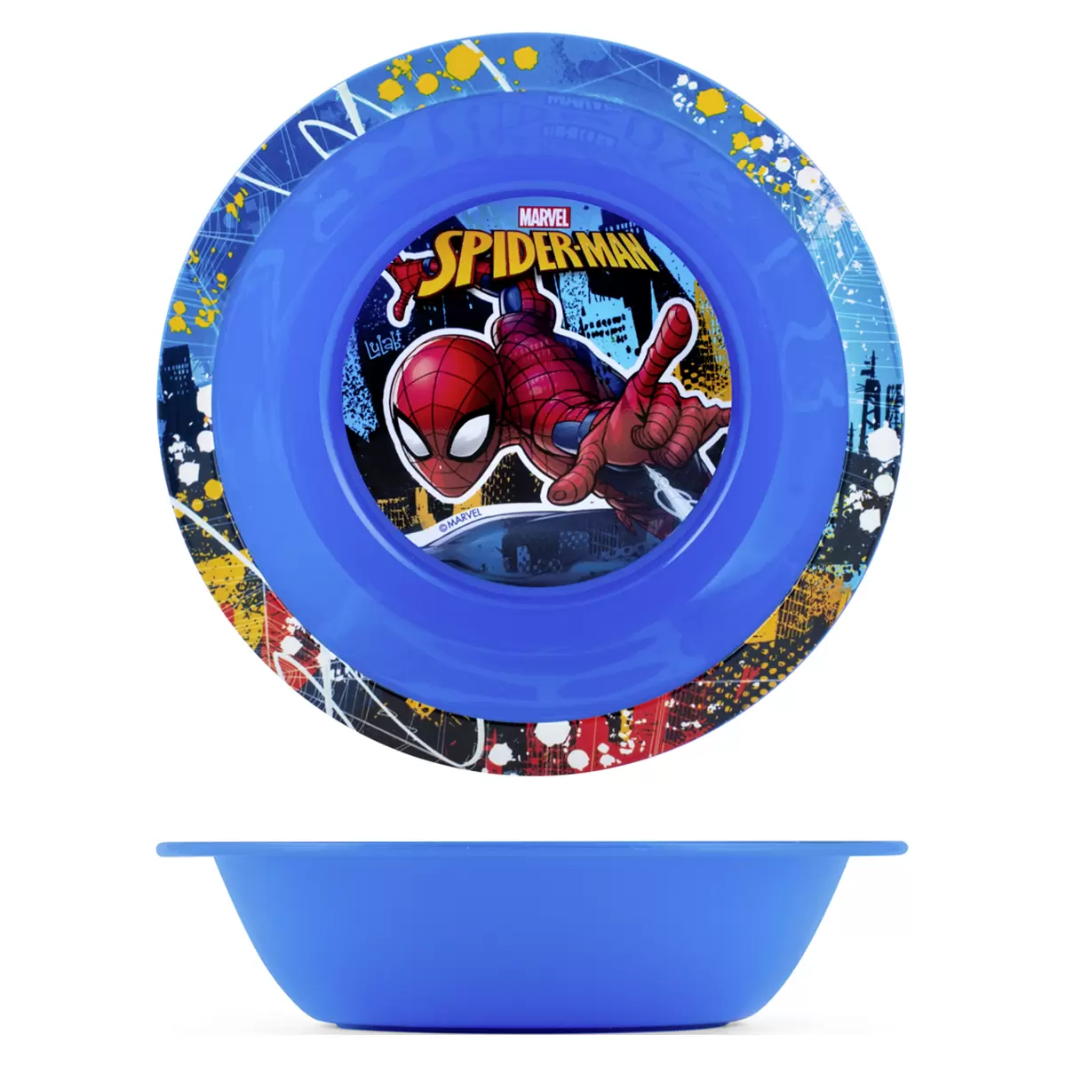Schüssel Spiderman Blau