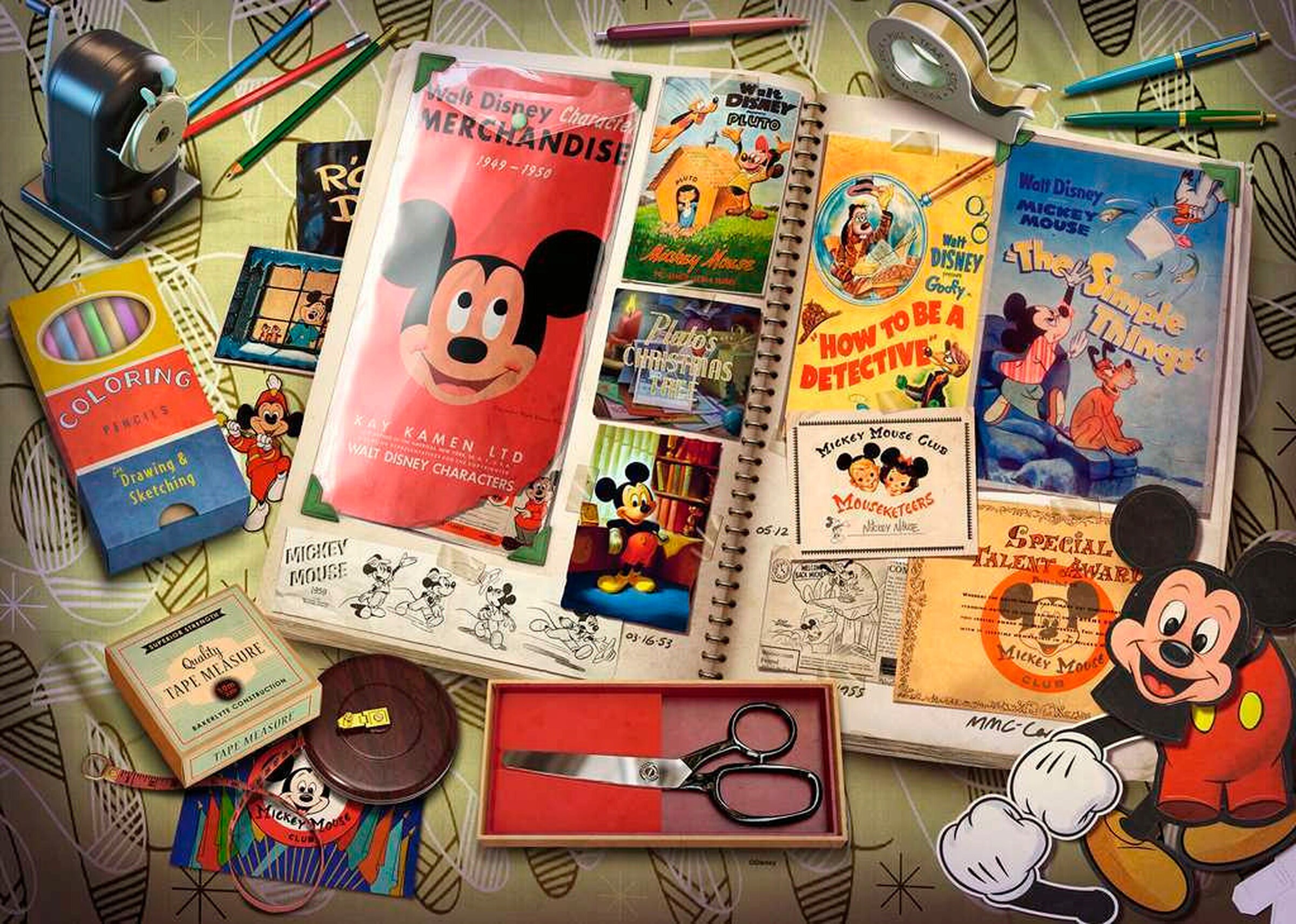 Ravensburger 1950 Mickey Moments