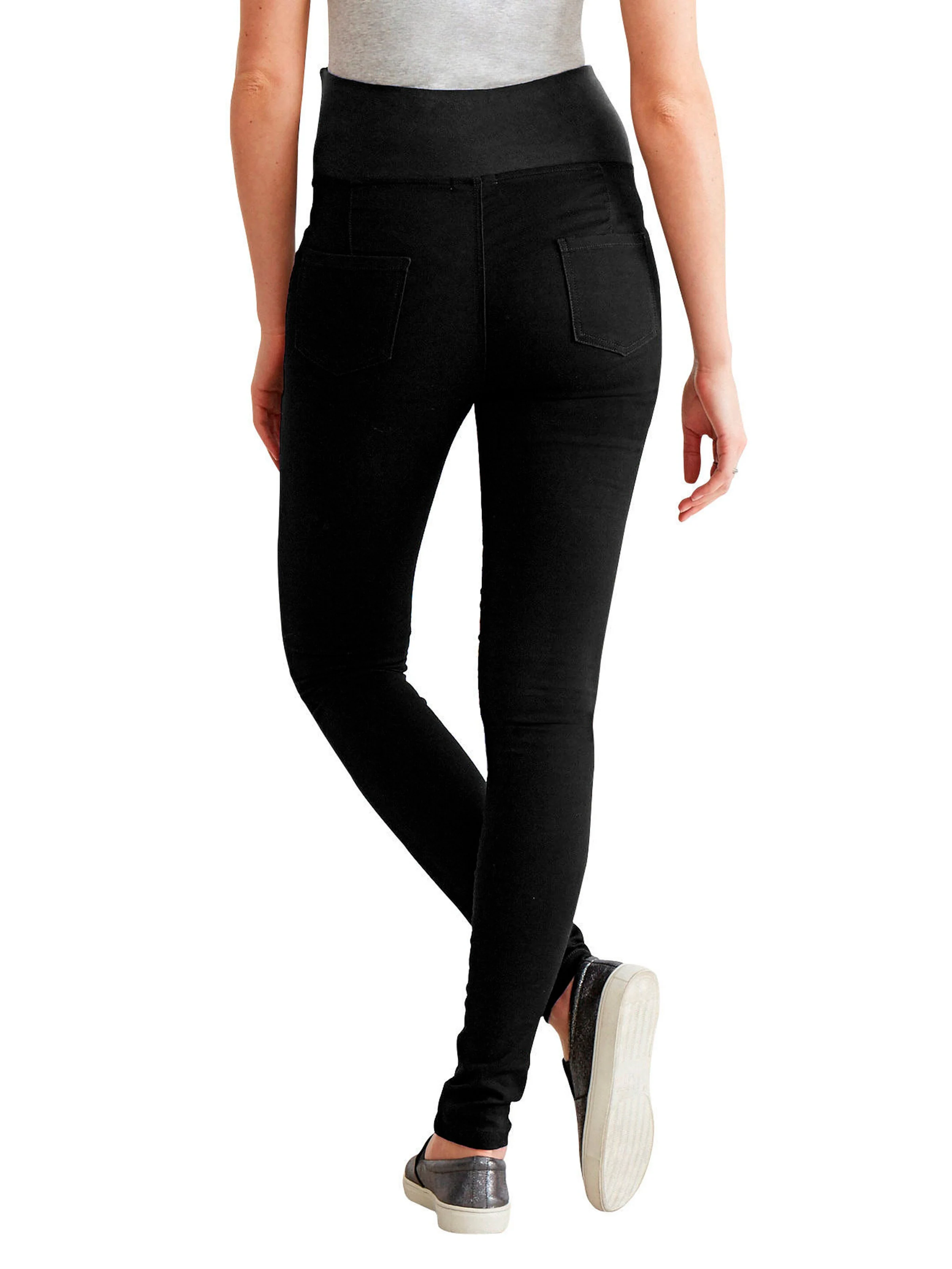 Vertbaudet Umstands-Treggings, Schrittlänge 82 cm schwarz