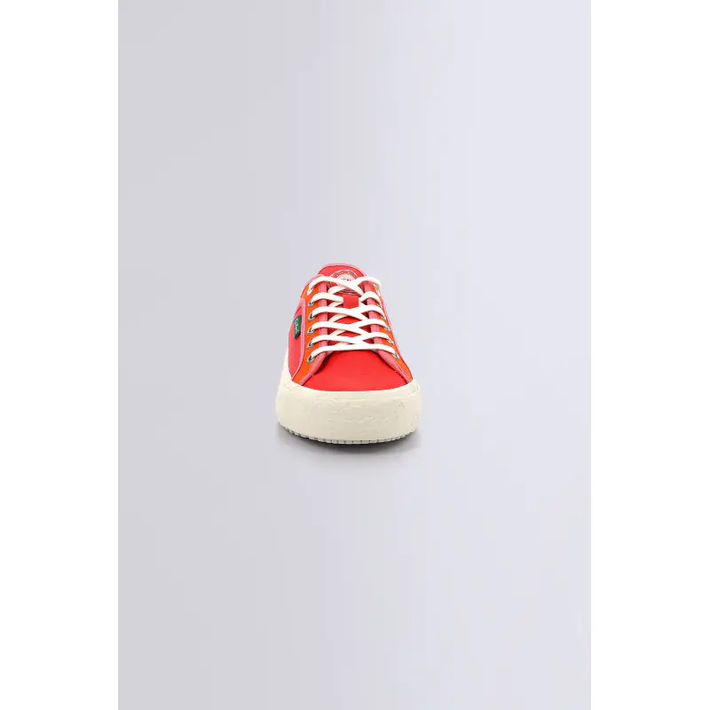ARVEIL ROUGE ORANGE BASKETS BASSES Textile Femme