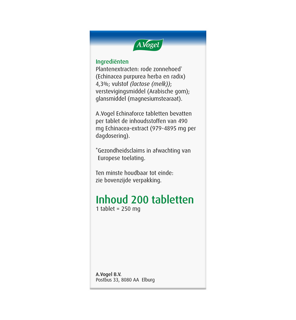 A.Vogel Echinaforce (200 Tabletten)