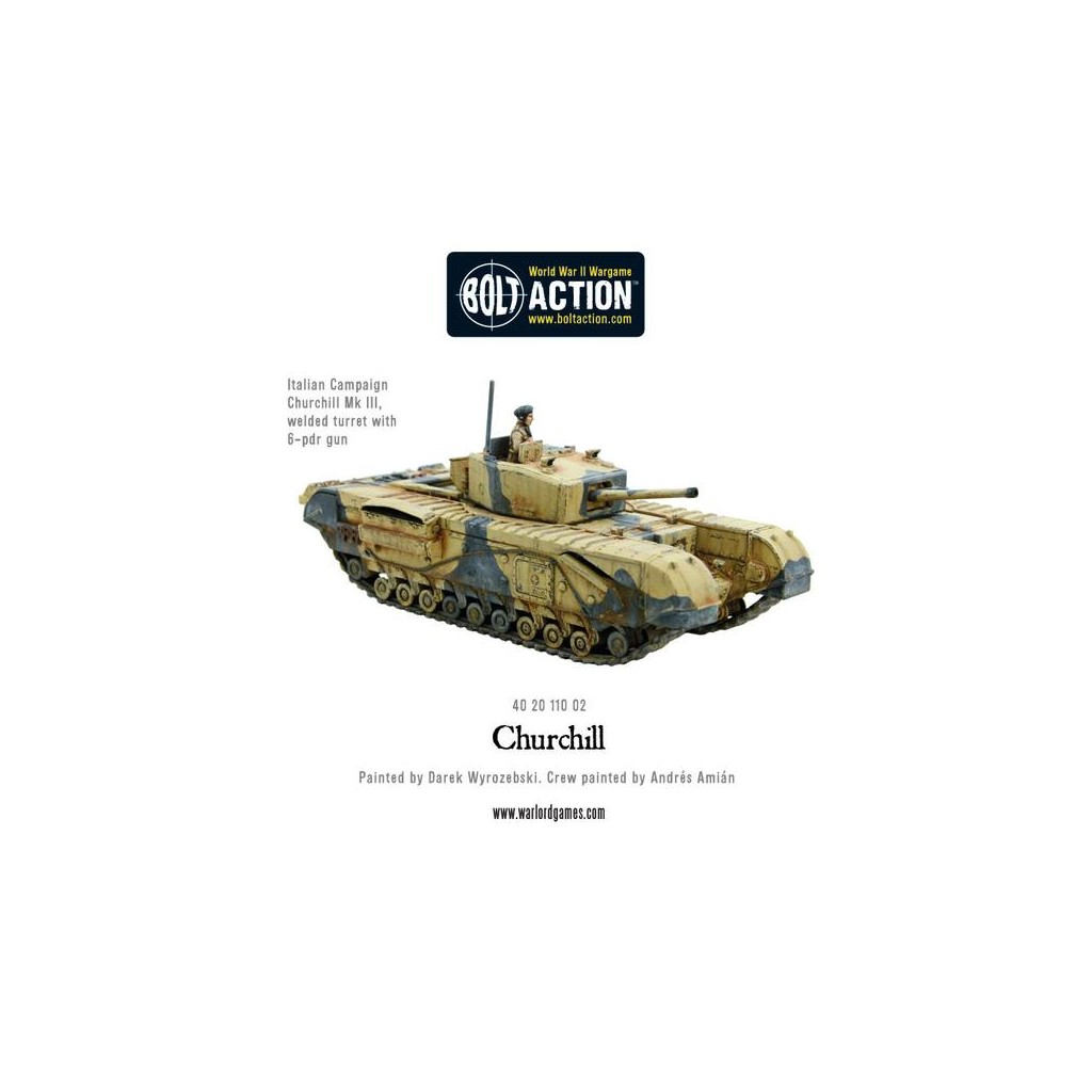 Bolt Action - Churchill Tank