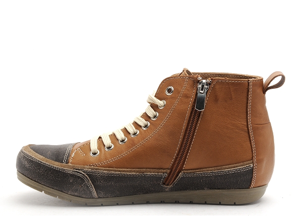 Andrea conti boots bottine plates femme 0343671 marron