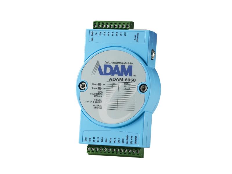 Advantech Smart I/O Modul ADAM-6050-D1 18-CH Isolated Digital I/O Modbus TCP Module