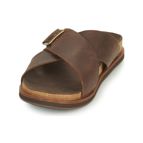 Timberland - AMALFI VIBES CROSS SLIDE - Marron