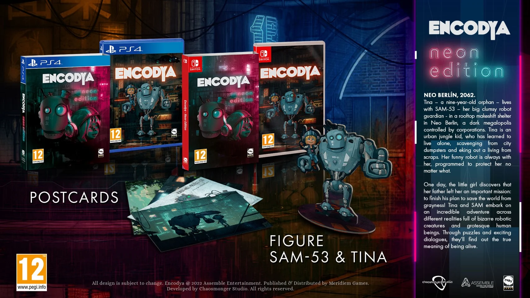 Encodya (Neon Edition)- Nintendo Switch