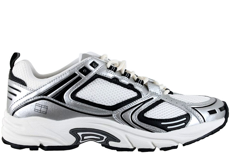 TOMMY HILFIGER TJM ARCHIVE RUNNER WHITE SNEAKER