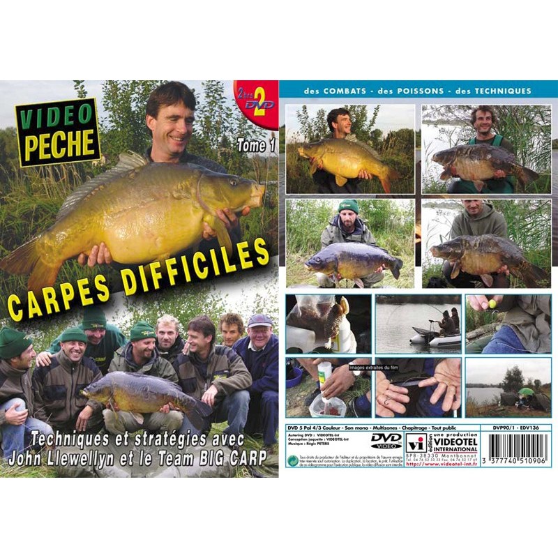 Dvd - Carpes Difficiles
