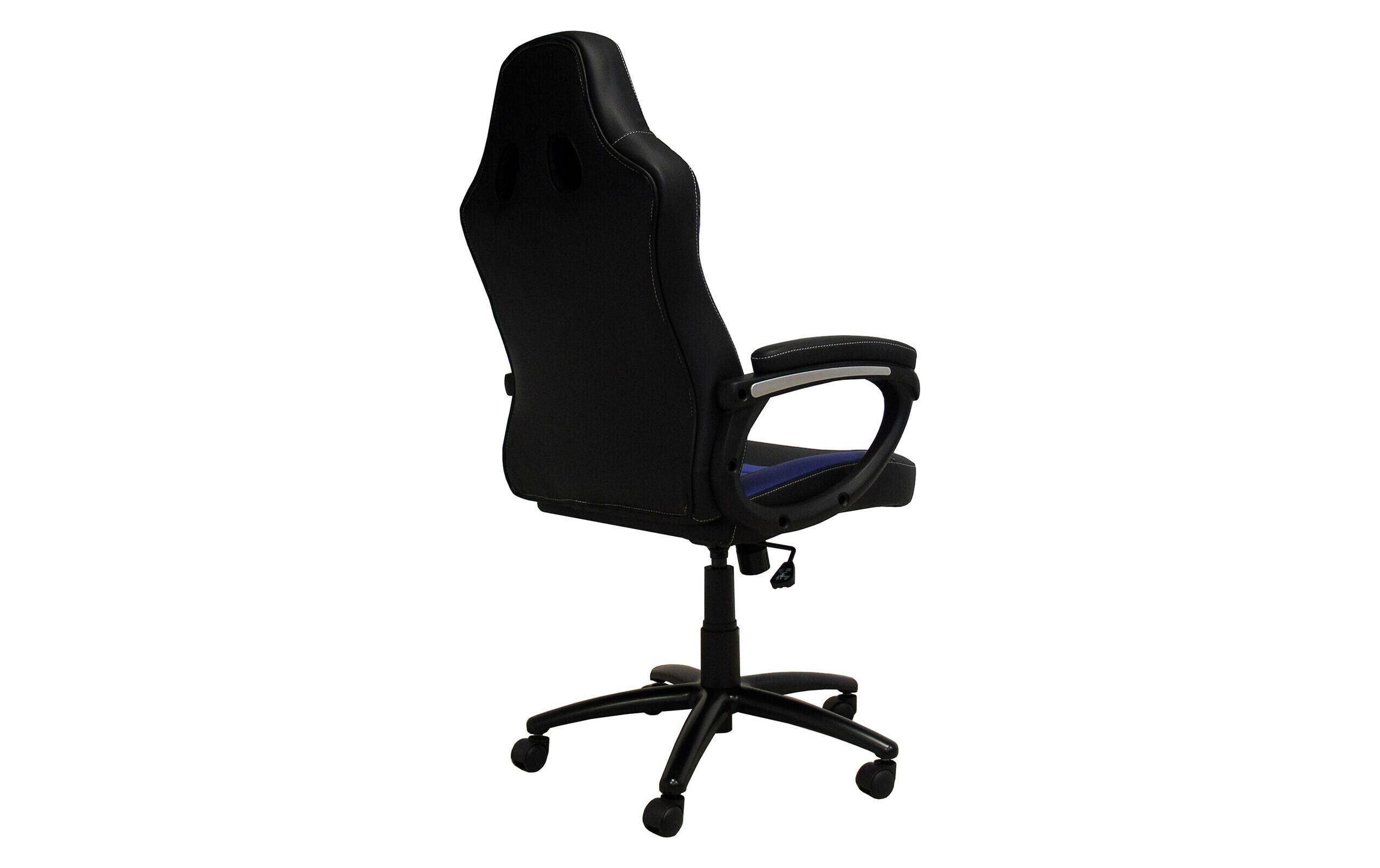 Gaming-Stuhl CL-RC-BBL Blau/Schwarz<br>Besonders bequemer Computersessel