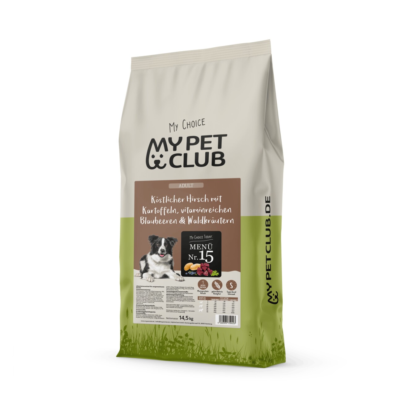 MyPetClub Wild (getreidefrei) 14,5 kg