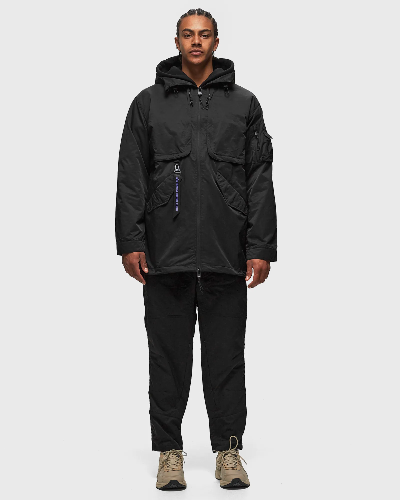 Alpha Industries Field Jackets-Utility Fishtail Jacket UV