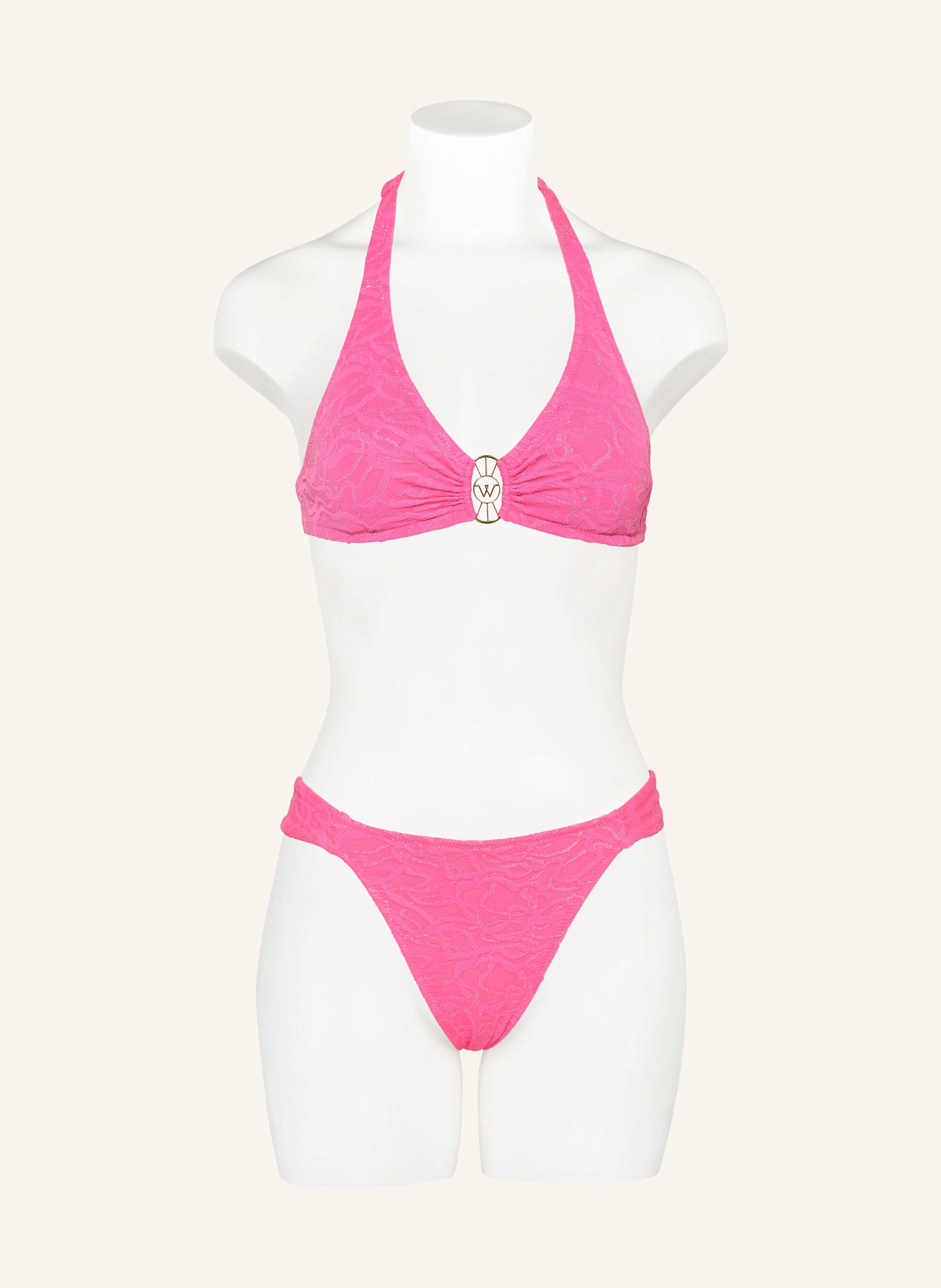 watercult Neckholder-Bikini-Top SUPERNOVA mit Glitzergarn