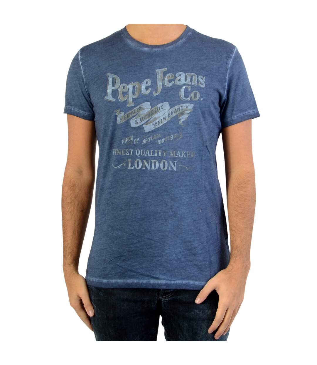 Tee Shirt Pepe Jeans PM 503324 Mundi Deep Sea