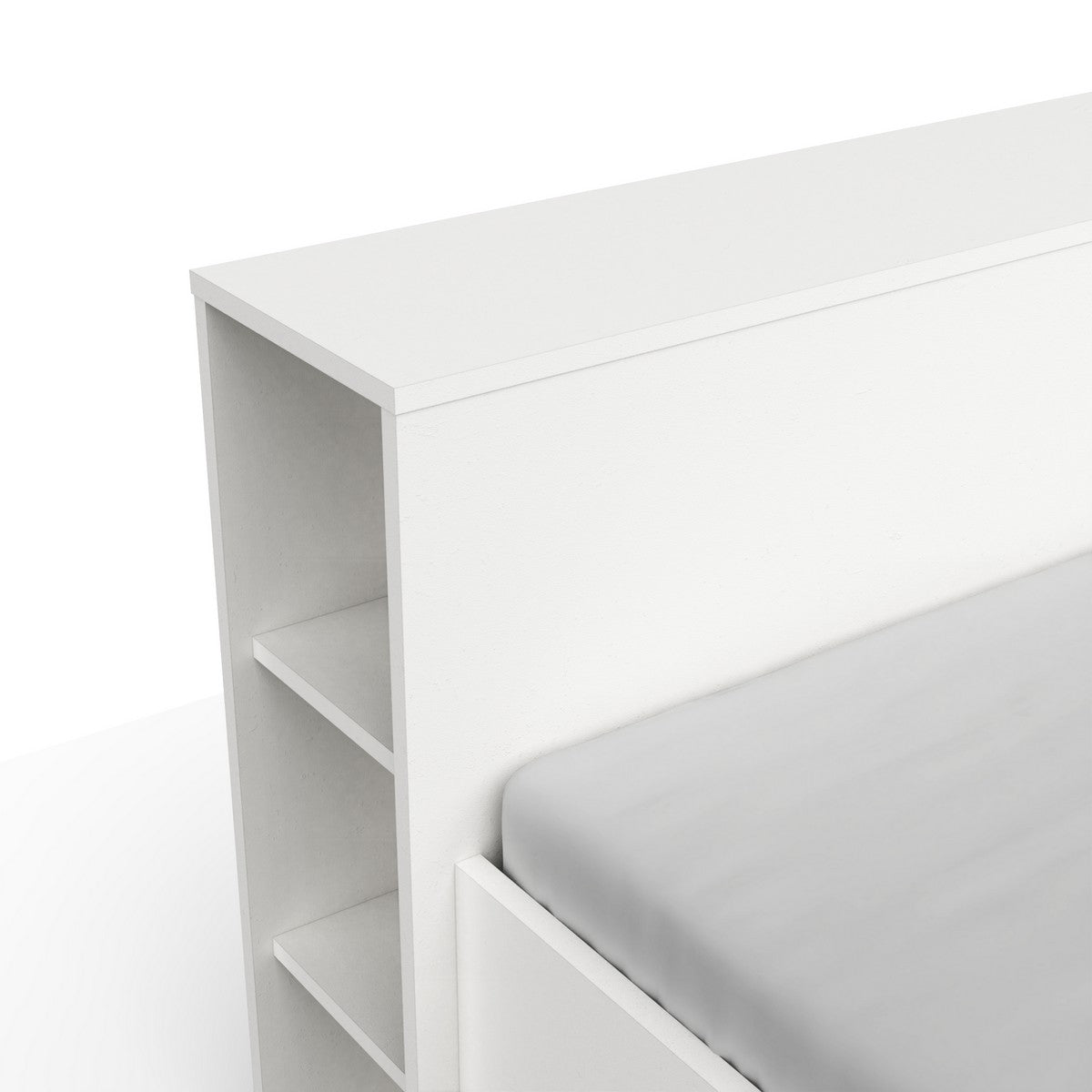 Calicosy - POCKET Bed 2 plaatsen  - H74,3 cm - Mat wit