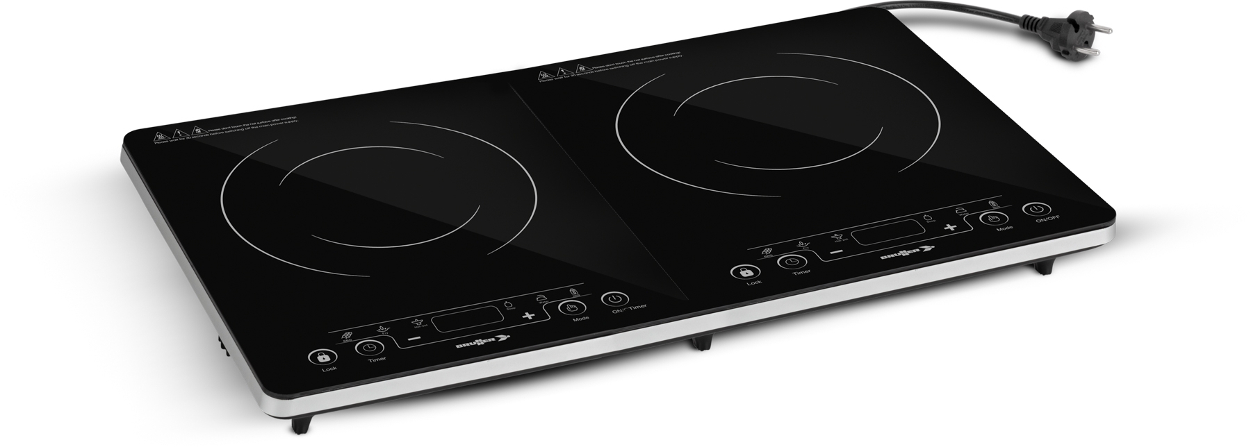 HOT POINT DOUBLE INDUCTION Elektroherd mit doppelter Induktionsplatte
