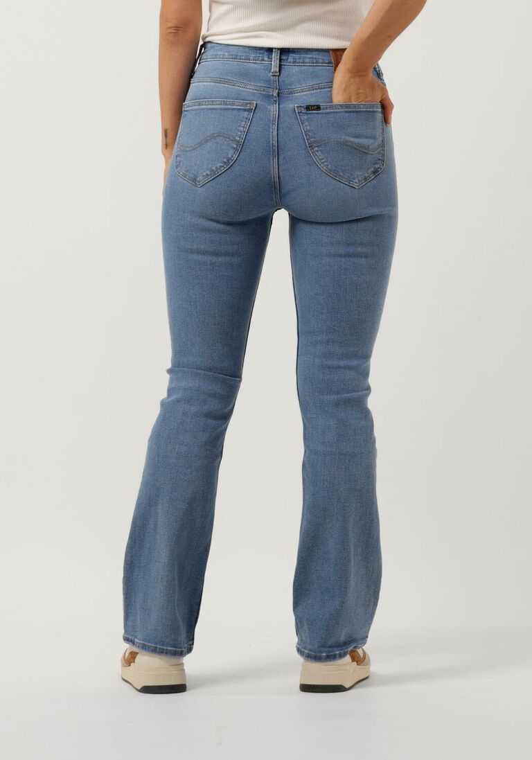 LEE blauwe lee flared jeans breese boot
