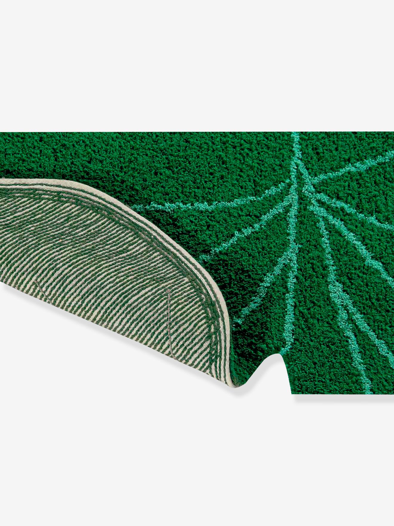 Tapete de algodão lavável Monstera Leaf LORENA CANALS verde