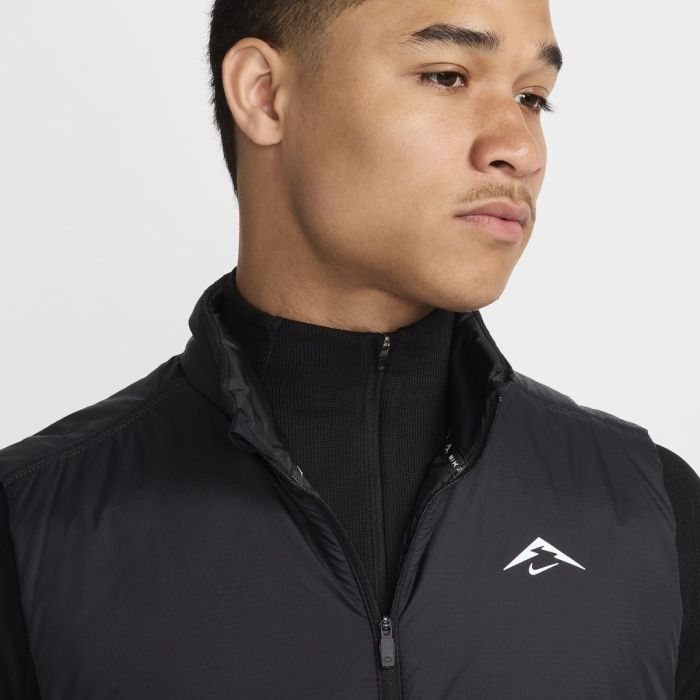Nike Herre Veste Therma-FIT Primaloft Trail Vest Sort