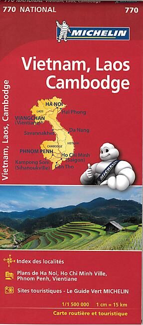 MICHELIN - 770 VIETNAM LAOS CAMBODGE 1 1 500 000