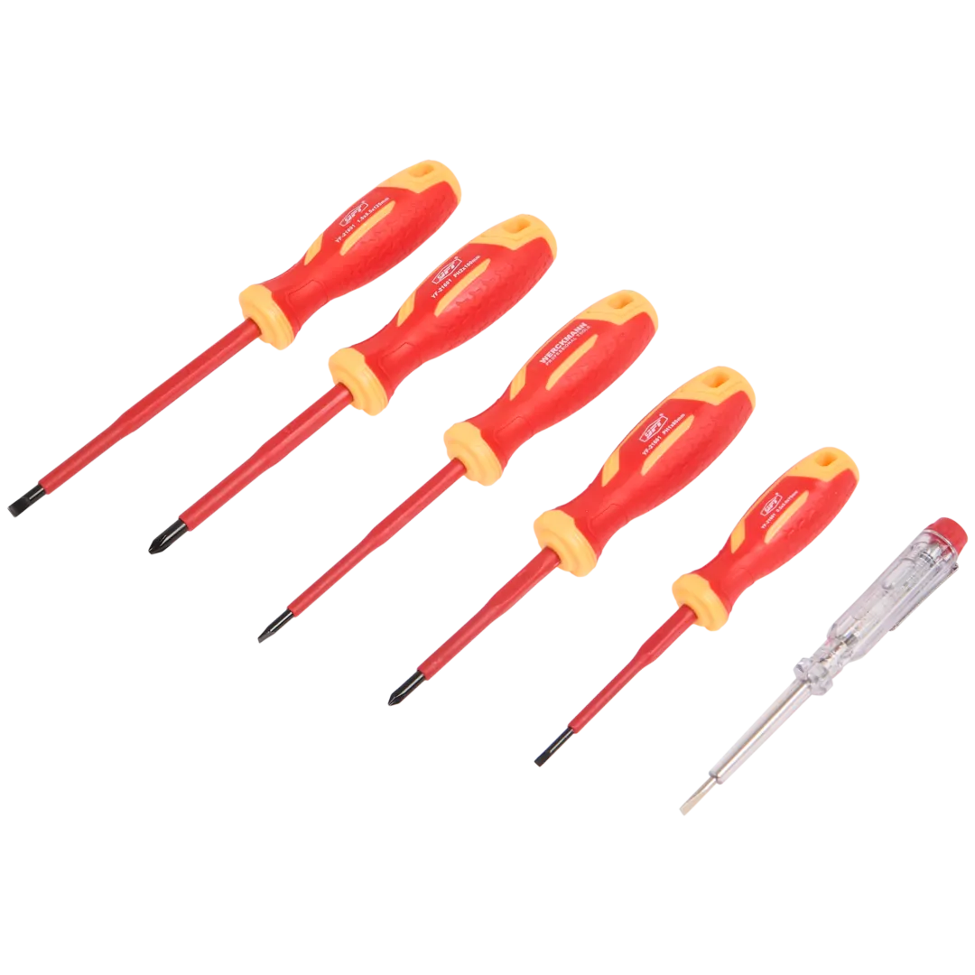 Jeu de 6 tournevis VDE Werckmann