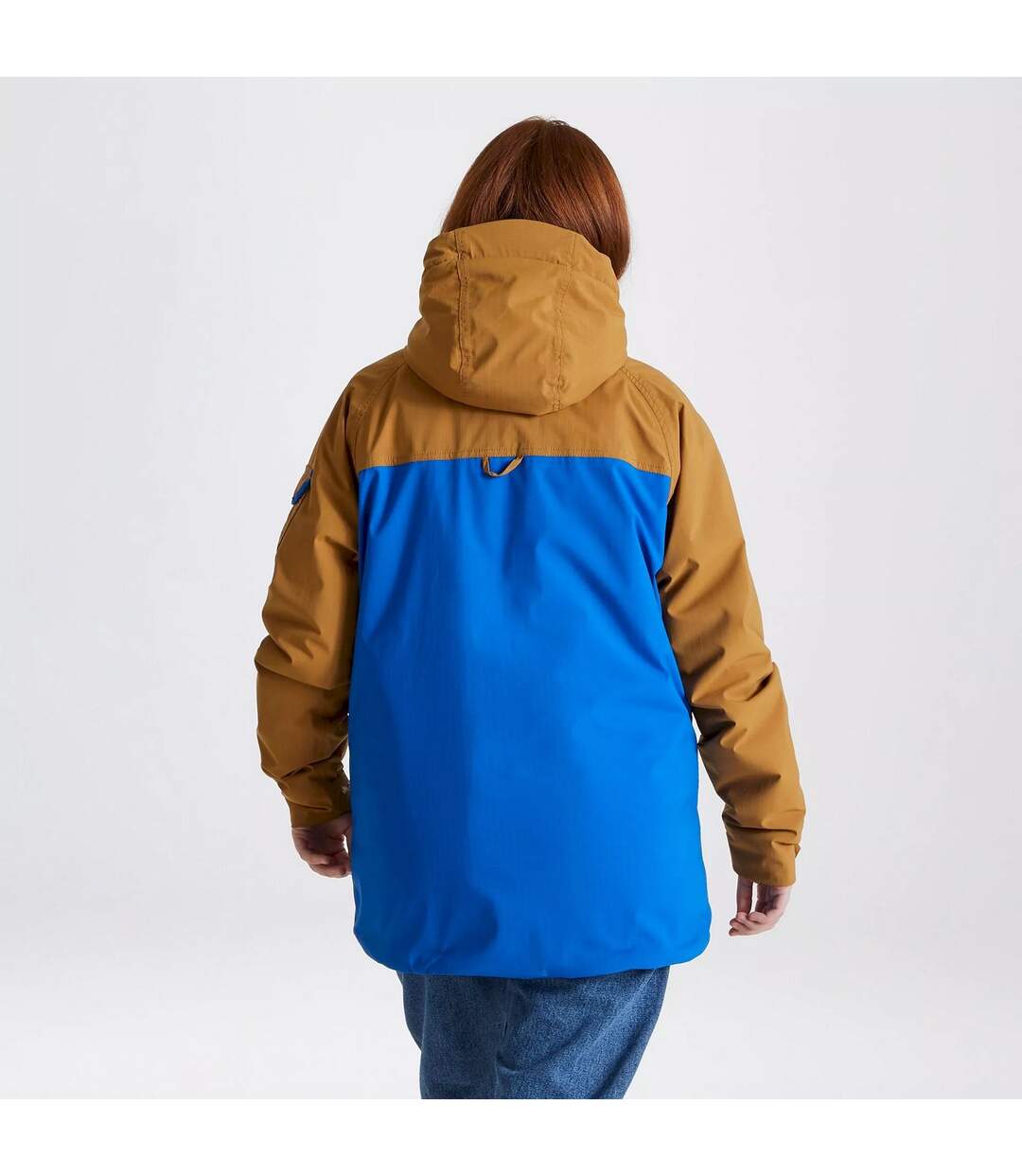 Craghoppers - Parka HANSON - Adulte (Beige foncé / Bleu vif) - UTCG1913