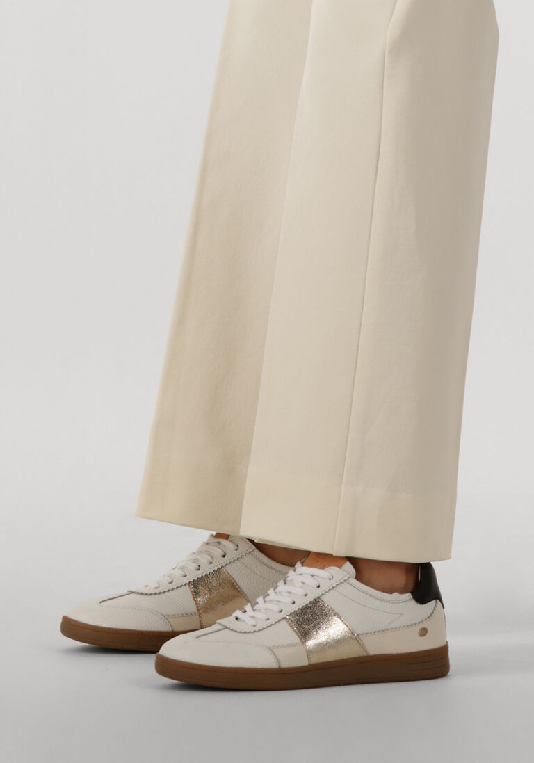 gouden fred de la bretoniere lage sneakers zazza ella