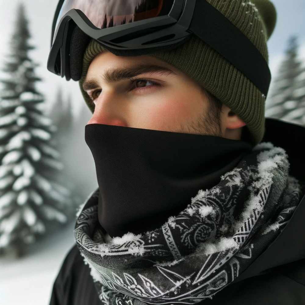 IVOL skie en snowboard mircovezel nekwarmer