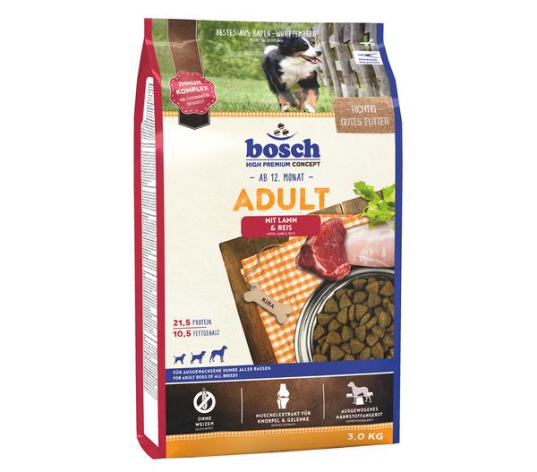 bosch Trockenfutter für Hunde Adult, Lamm &
