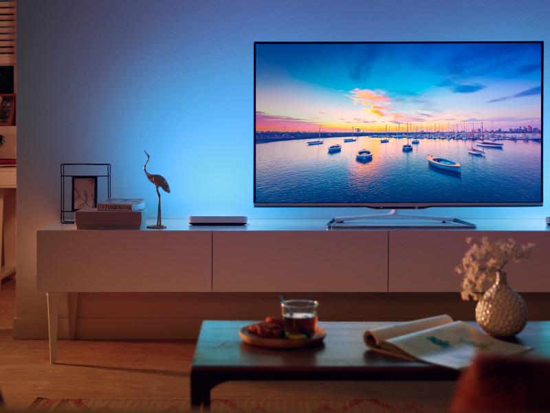 Philips Hue White & Color Ambiance Play 2er-Pack Lightbar B Hue Light Bar, Weiss (2 Stück)