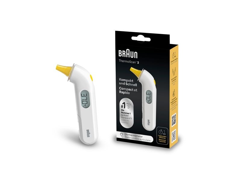 Braun ThermoScan 3IRT3030 Infrarot Fiebermesser