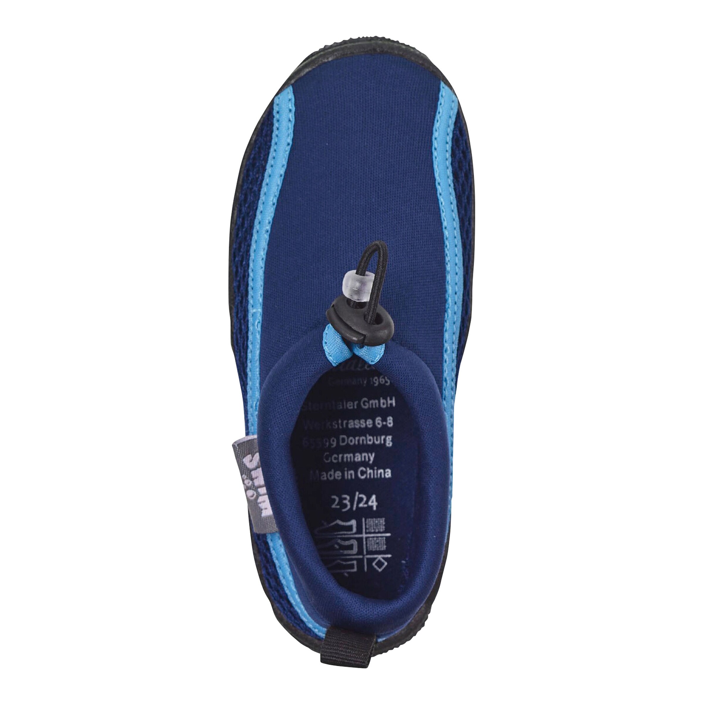 Sterntaler Aqua-Schuhe mit Kordelstopper marine