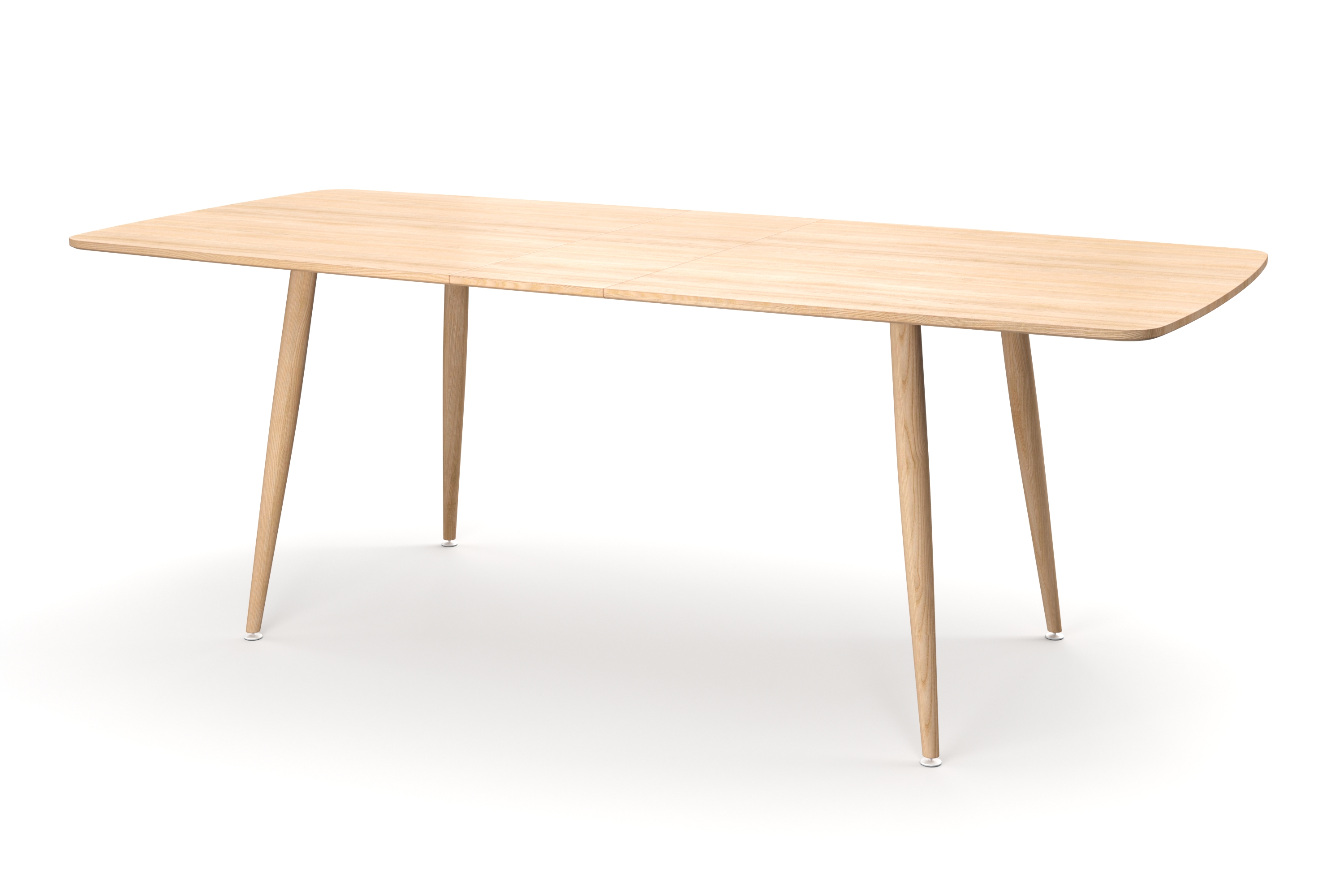 Esstisch ausziehbar SOPHIE 180/210 x 90 cm hellbraun