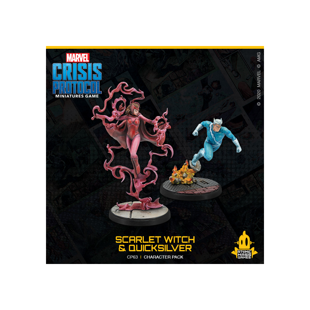 Marvel Crisis Protocol - Scarlet Witch & Quicksilver