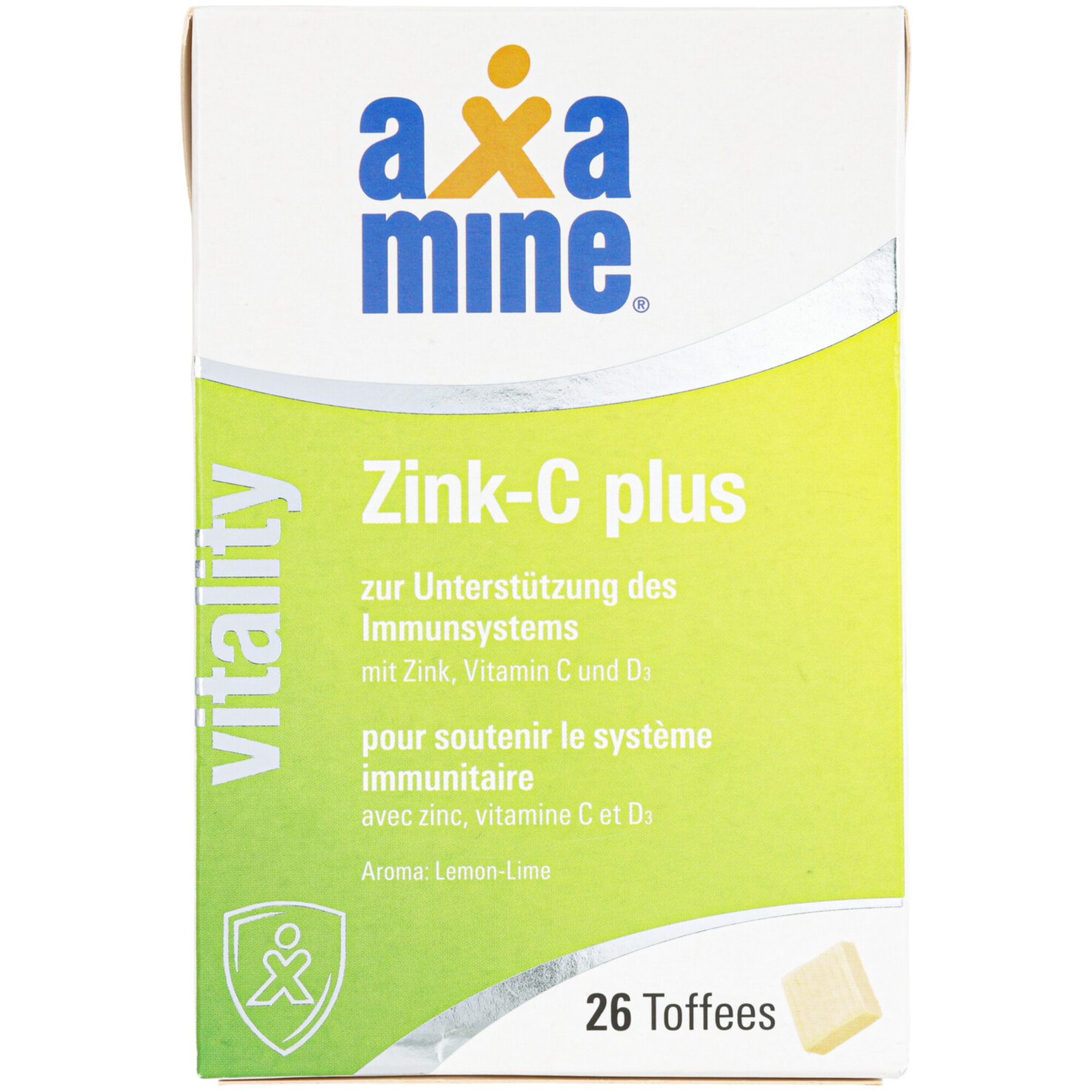 Axamine Zink-C plus Toffees 26 Stück