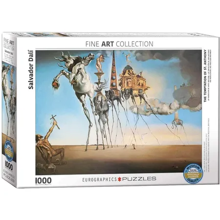 Eurographics Die Versuchung des heiligen Antonious von Salvador Dalí, 1000 Teile