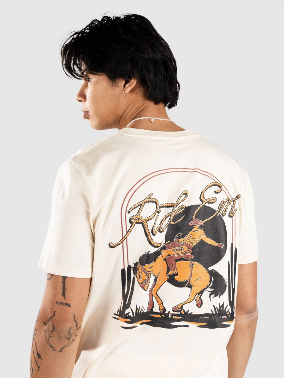 Blue Tomato Ride Em T-Shirt natural raw