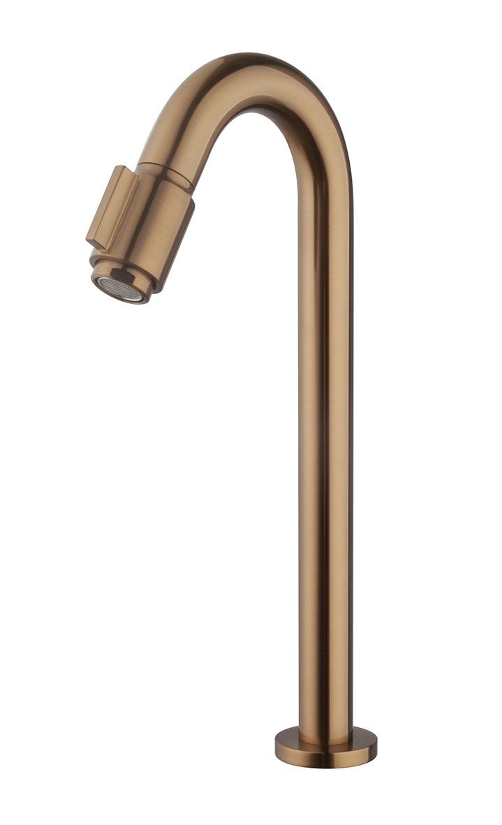 Mueller Bronzo toiletkraan XL geborsteld brons PVD