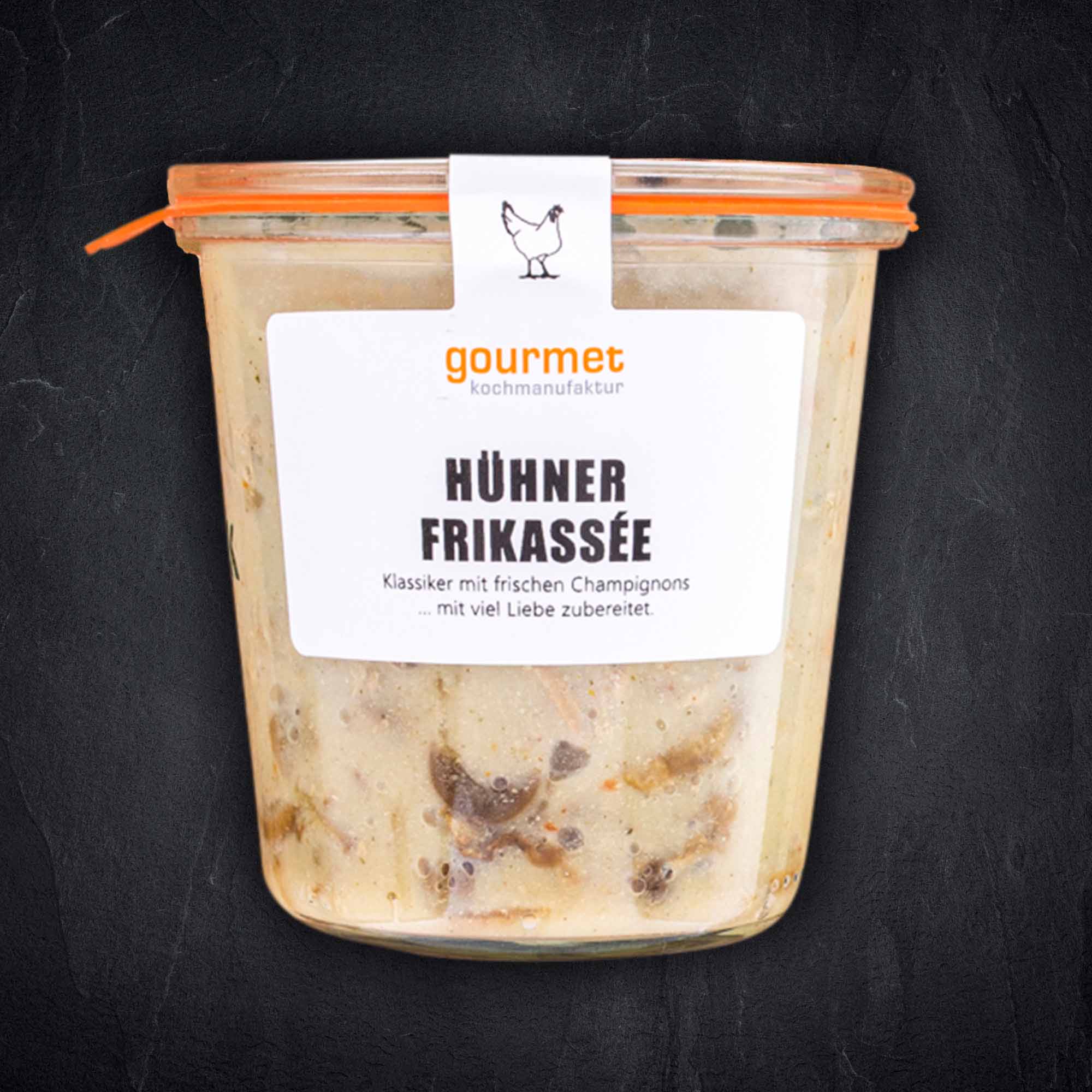 Hühnerfrikassee mit Champignons