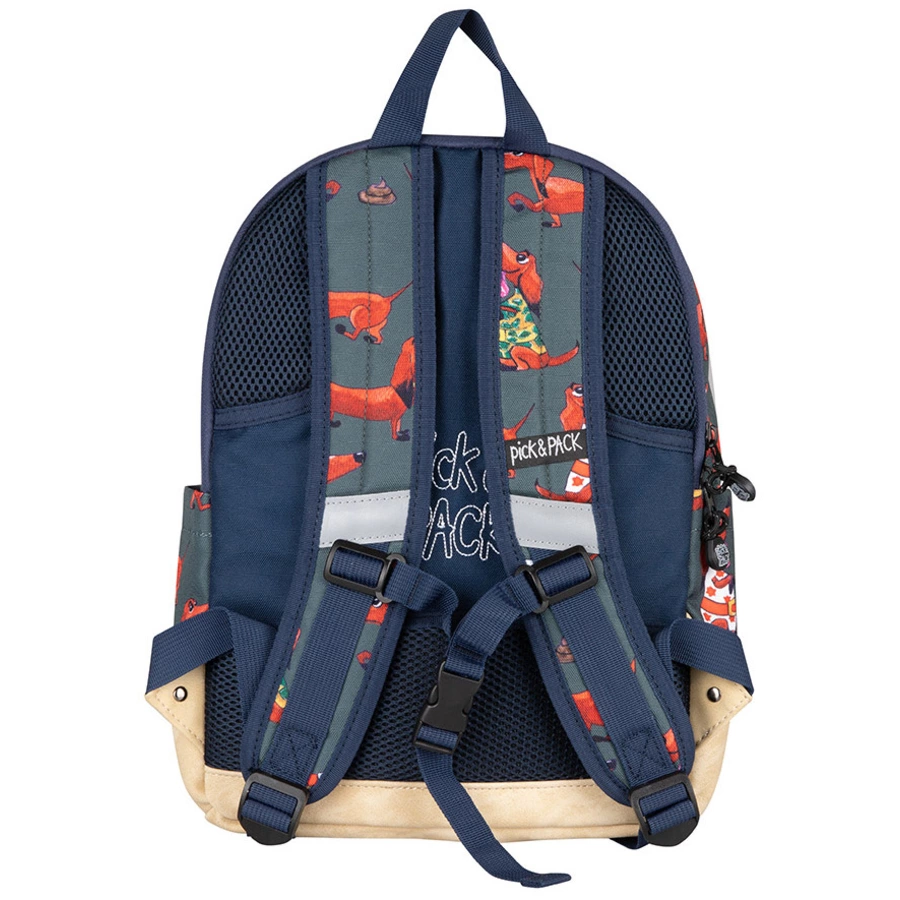 Pick & Pack Rucksack Wiener M Silver