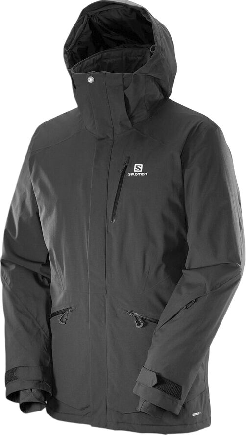 Salomon Qst Snow Jacket Sort