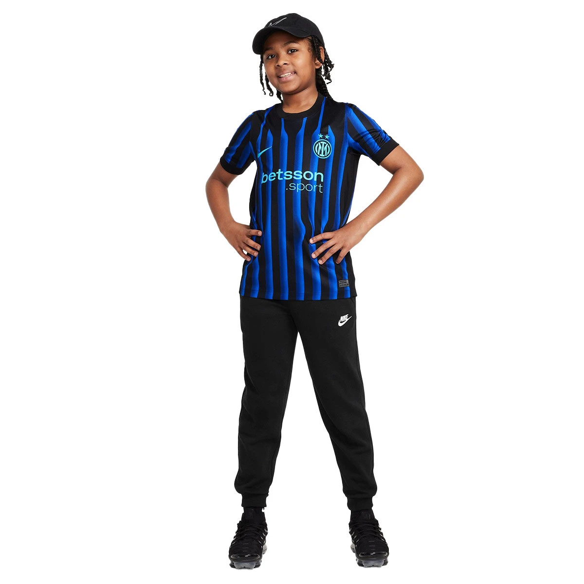 Camisola Nike Inter de Milão Primeiro Equipamento 2025-2026 Criança