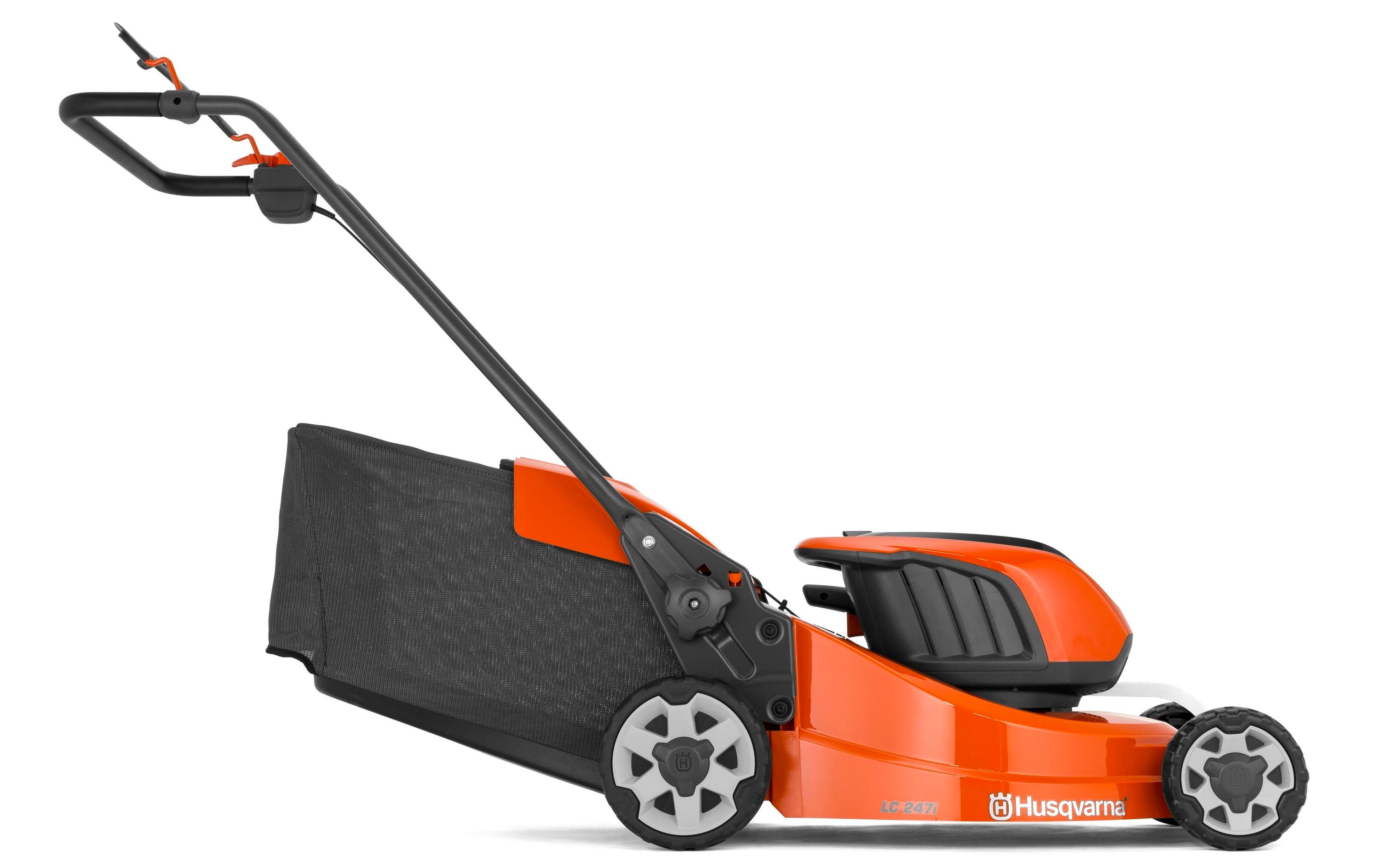 Akku-Rasenmäher LC 247i Solo<br>Batteriebetriebener Mäher mit zwei Akku-Steckplätzen
