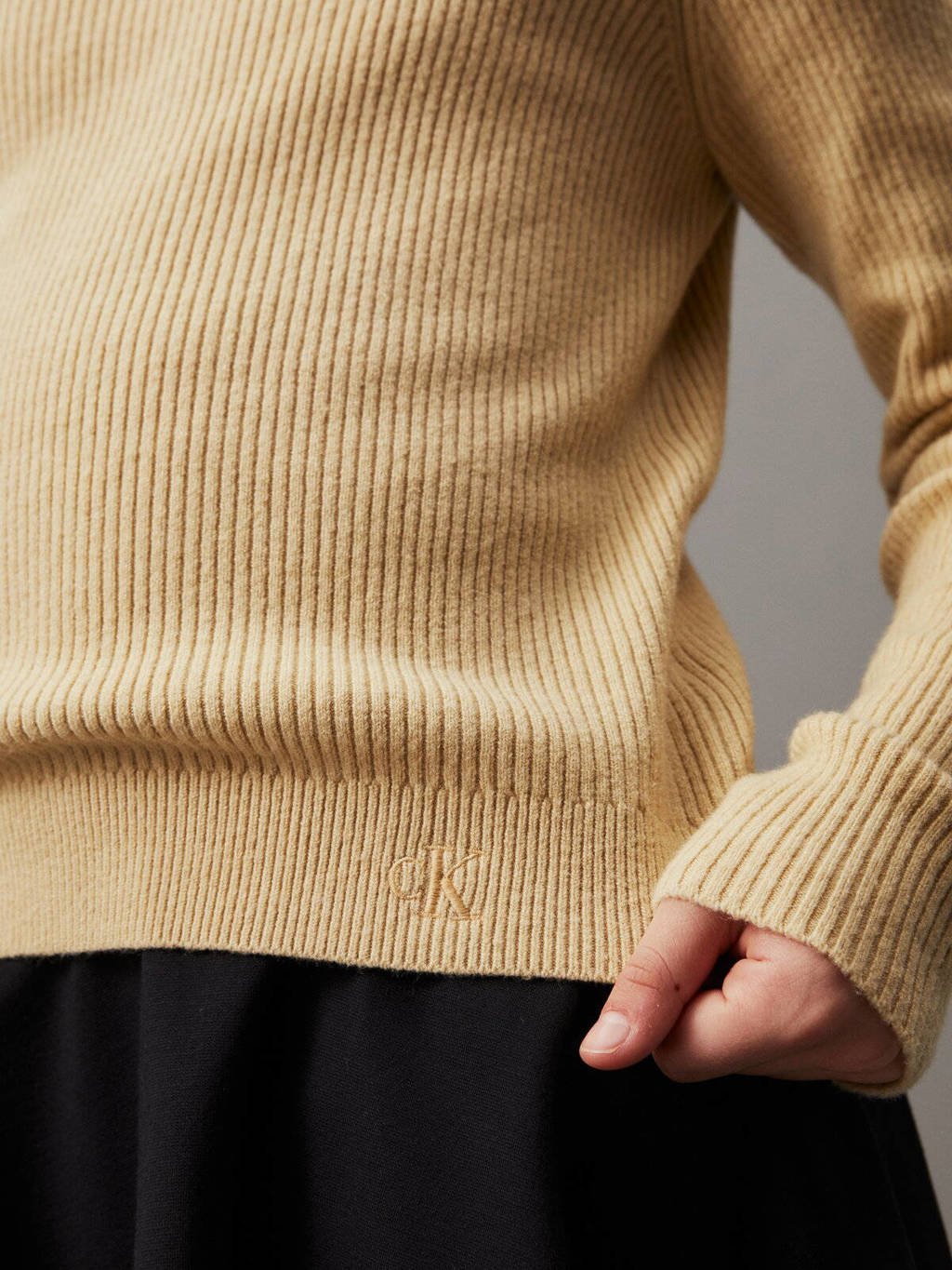 Calvin Klein top beige
