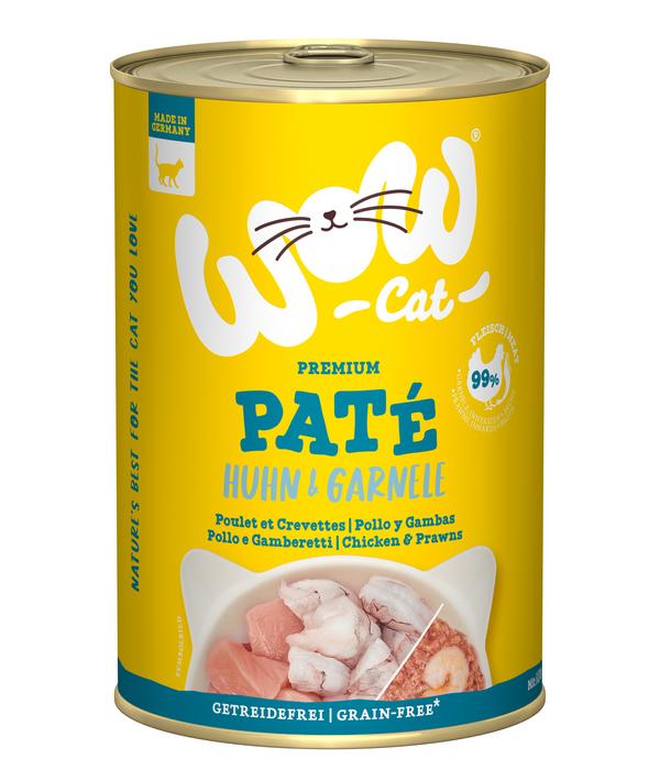 WOW® Cat Nassfutter für Katzen Adult, 6 x