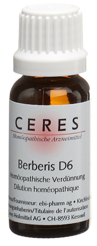 CERES Berberis Dil 6 D Dilution Fl 20 ml