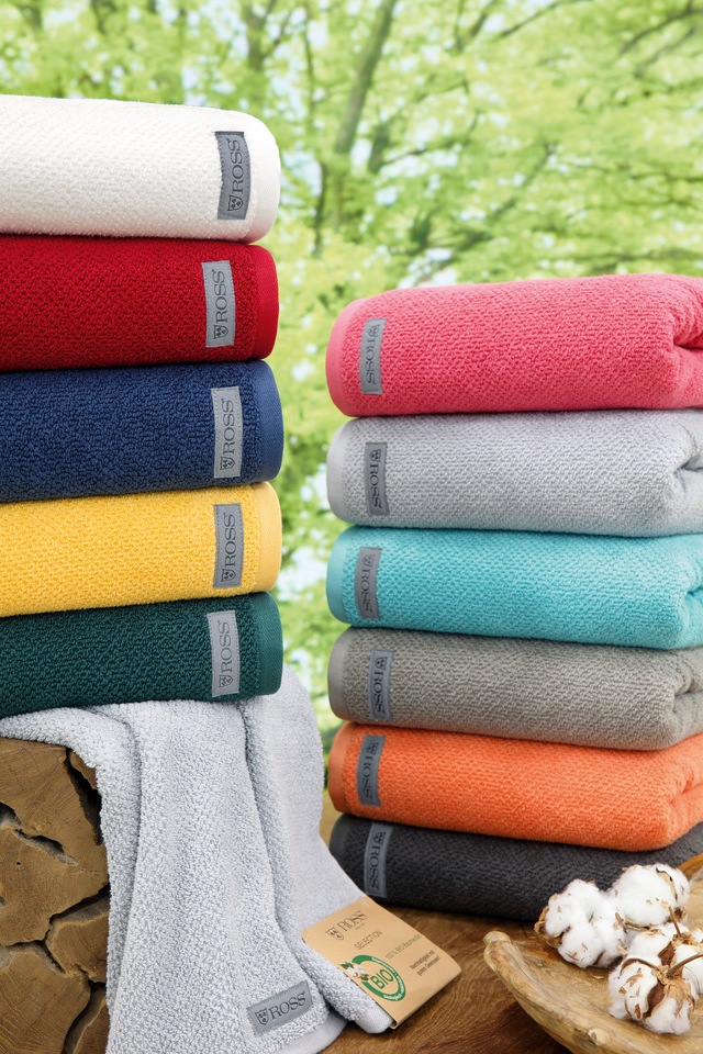 ROSS Gästehandtücher »Selection« 100 % Bio-Baumwolle