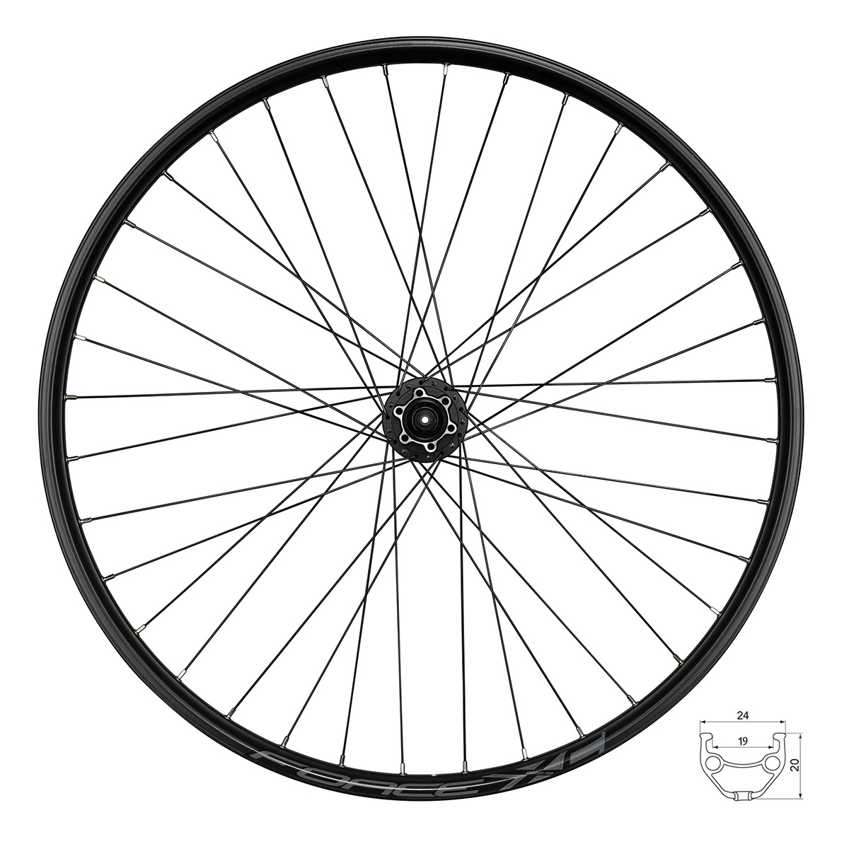 Force XC disc Baghjul 28/29