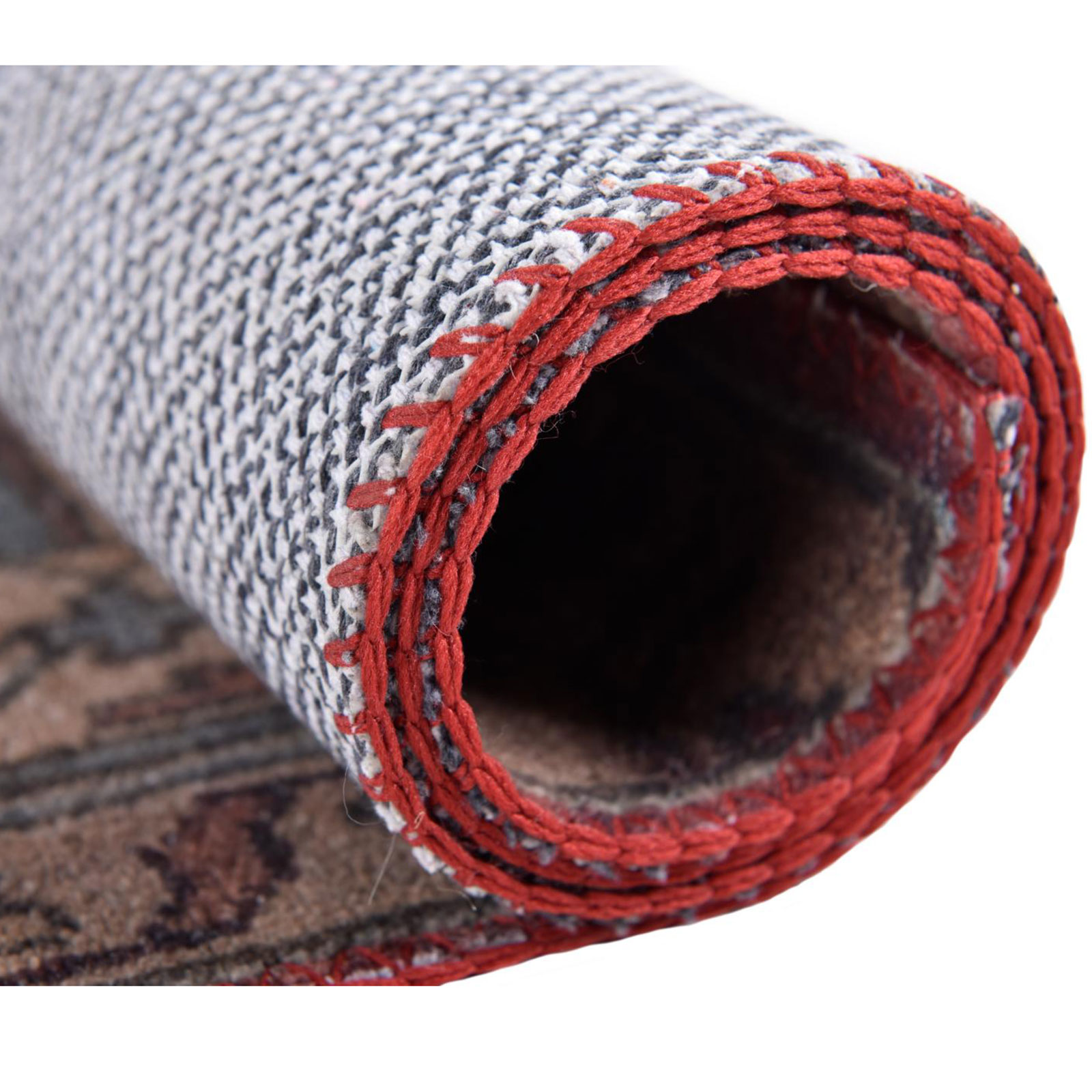 Teppich - rot-multicolor - gemustert - 40x60 cm