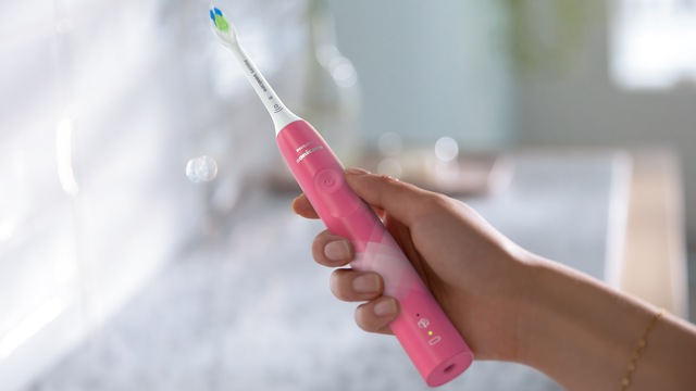 Philips Sonicare Elektrische Zahnbürste »Series 4100 HX3689« 1 Stk. Aufsteckbürsten mit integriertem Drücksensor und 2 Intensitätsstufen, inkl. Ladegerät